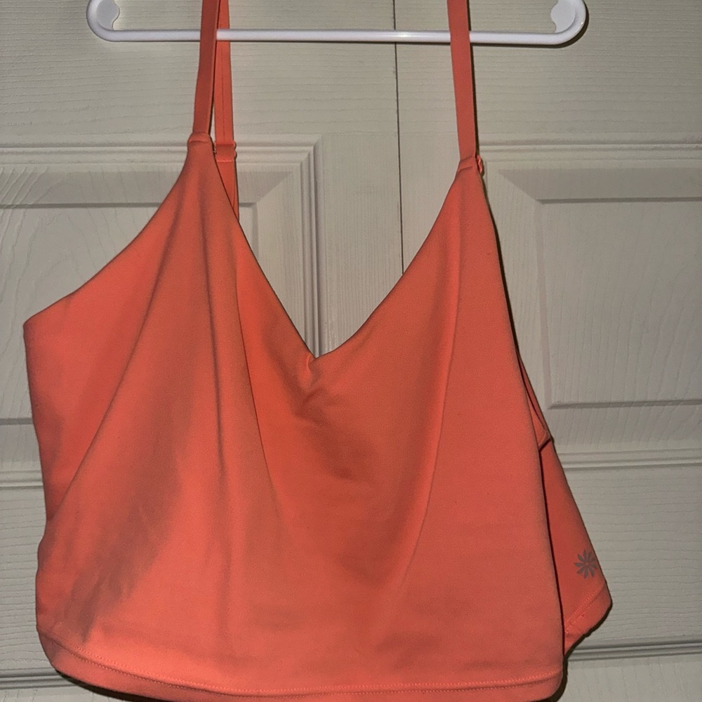 Athleta Orange Tank Top